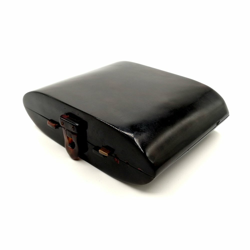 Scatola nécessaire donna tartaruga vintage