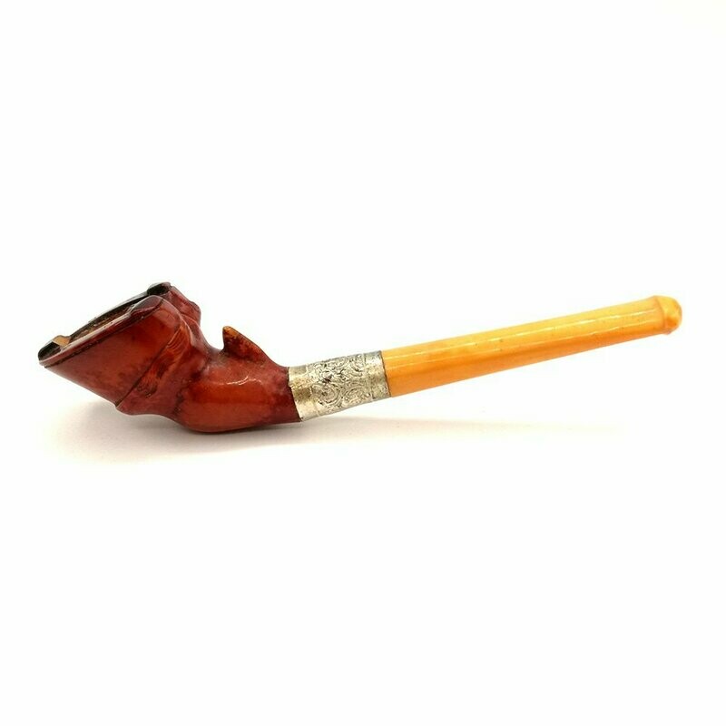 Bocchino sigaro schiuma vintage primi '900