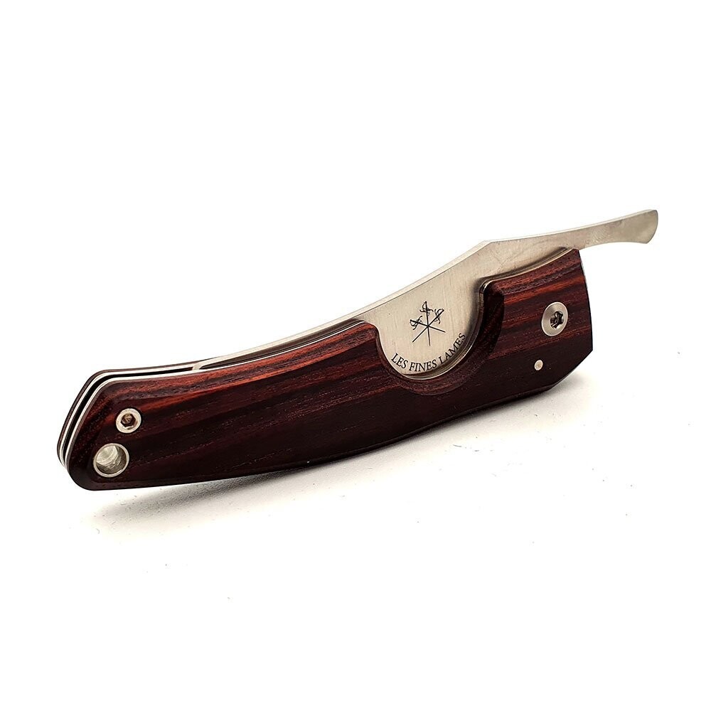 Les Fines Lames - Le petit Kingwood coltello tagliasigari con foderino