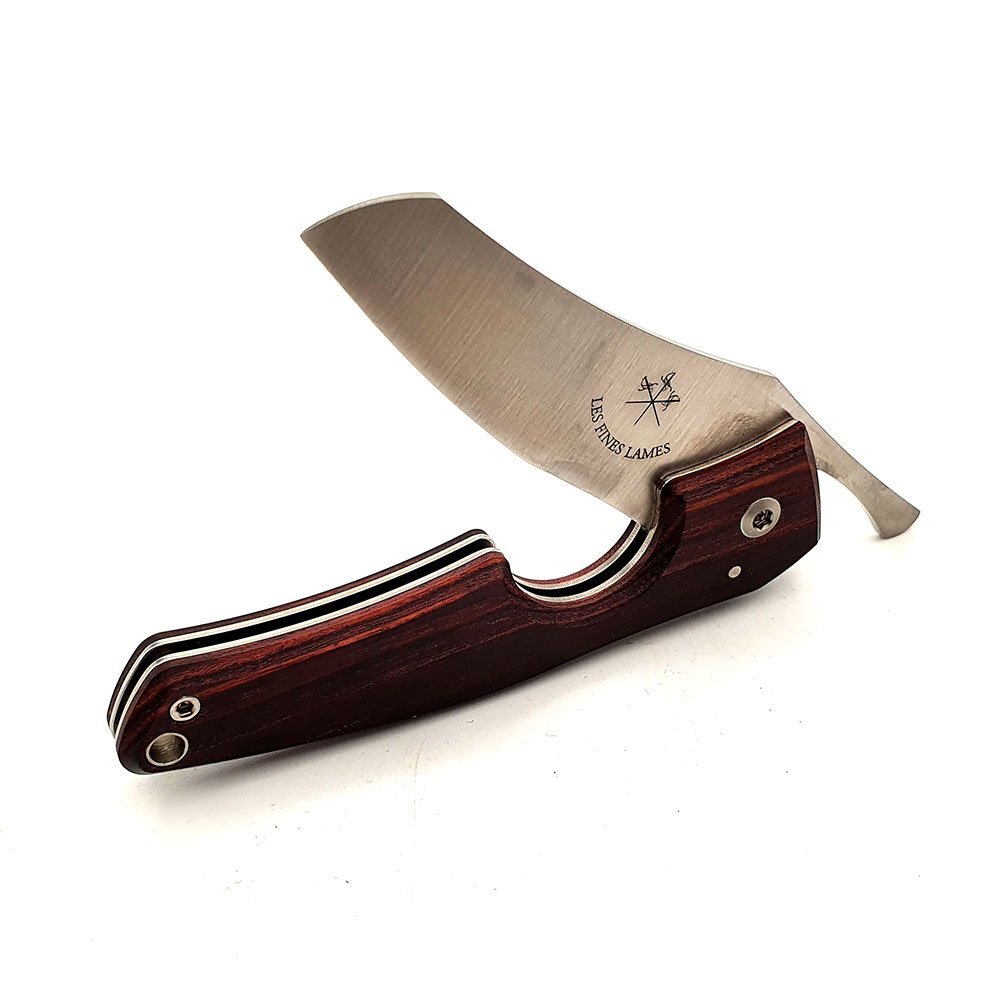Les Fines Lames - Le petit Kingwood coltello tagliasigari foderino