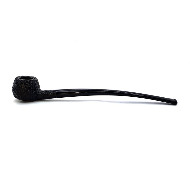 Pipa SAVINELLI Churchwarden Prince 313 rusticata nera