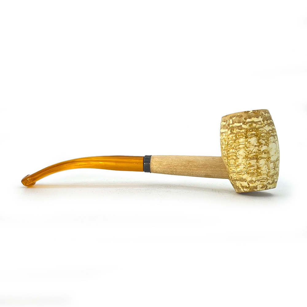 Pipa di pannocchia curva