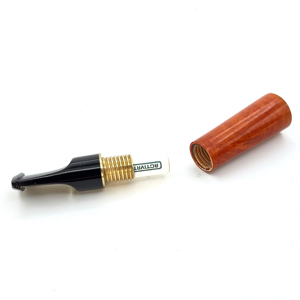 Bocchino sigaro Toscano filtro 9mm radica metacrilato