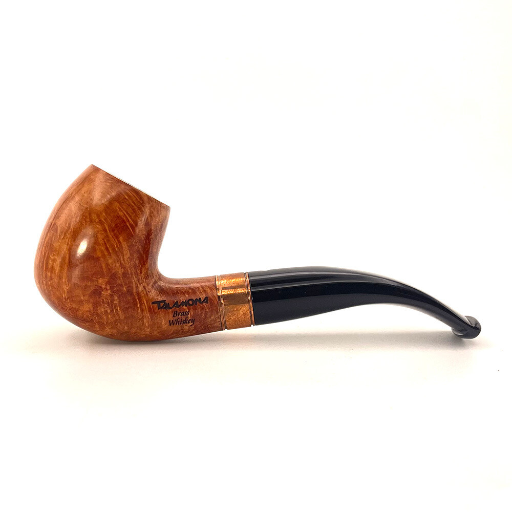 TALAMONA Brass Whiskey Billiard Bent 9 mm