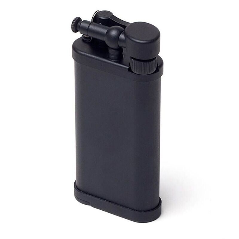 Accendino pipa Old Boy ImCORONA Savinelli nero opaco