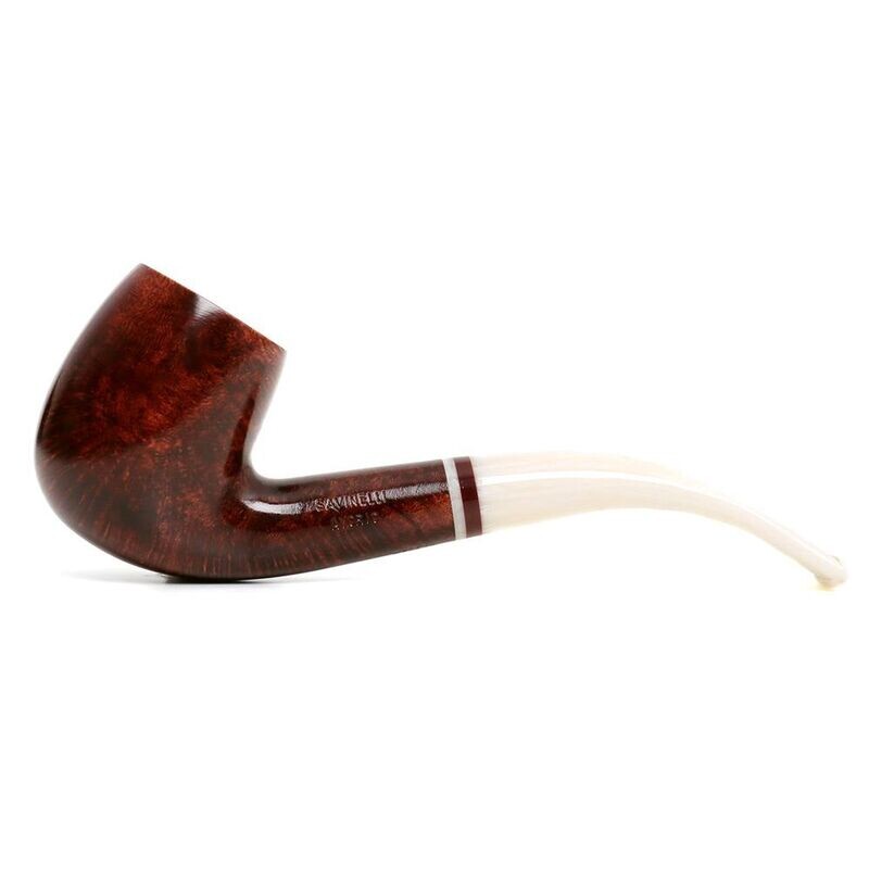 Pipa Savinelli Avorio Bent Billiard 606 KS