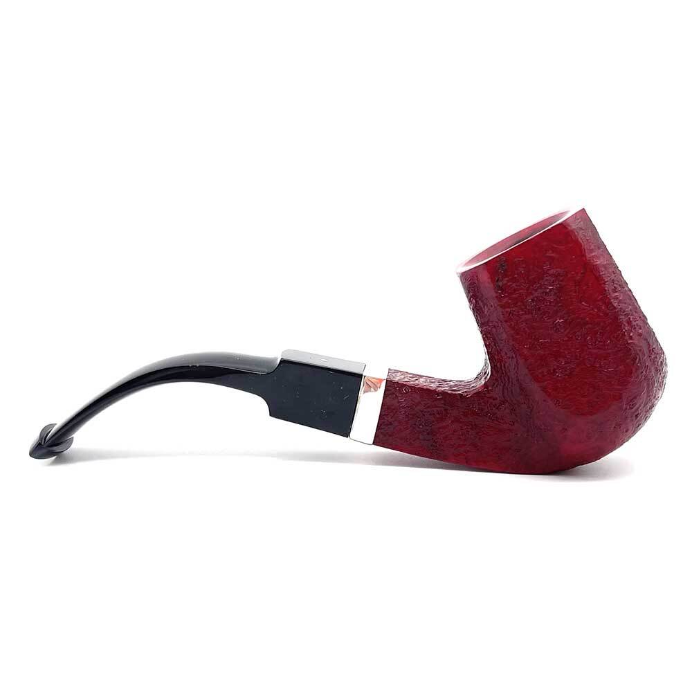 Pipa DUNHILL Ruby Bark Bent Square Panel gr 6