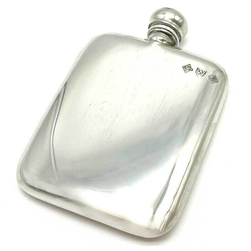 Fiaschetta 4 oz. Extrapiatta Sheffield England