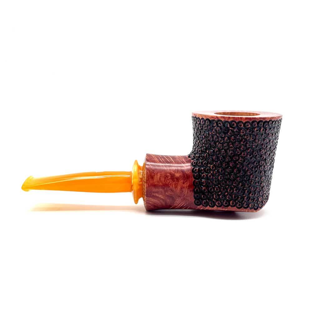 Pipa RINALDO Collection  Occhio di Pavone 2 Reverse Calabash
