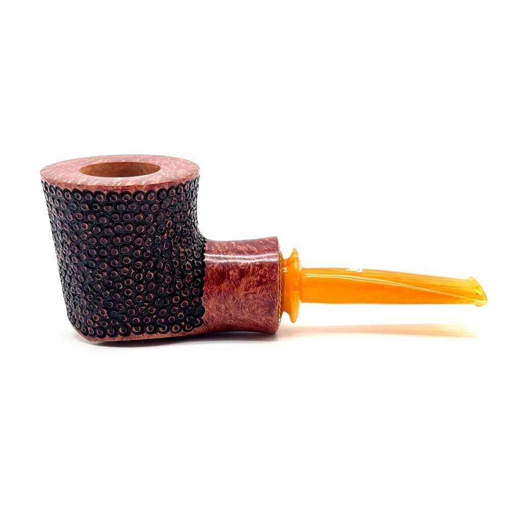 Pipa RINALDO Collection  Occhio di Pavone 2 Reverse Calabash