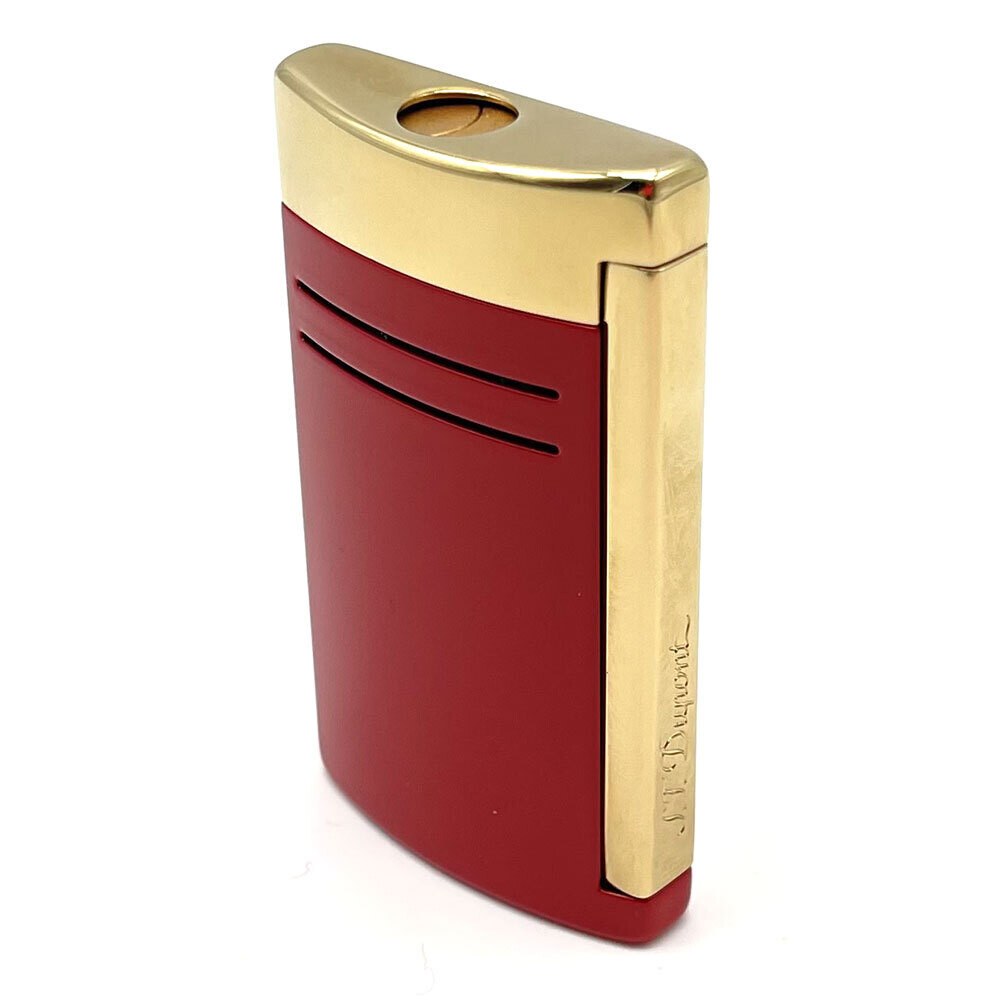 Accendino S.T Dupont Maxijet Burgundy Golden