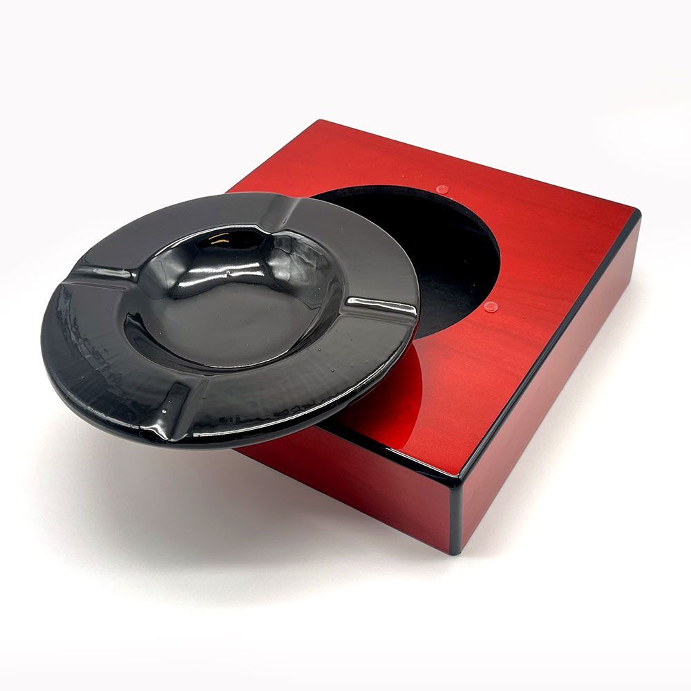 Posacenere Morici rosso