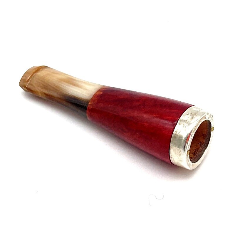 Bocchino sigaro Toscano in radica e corno
