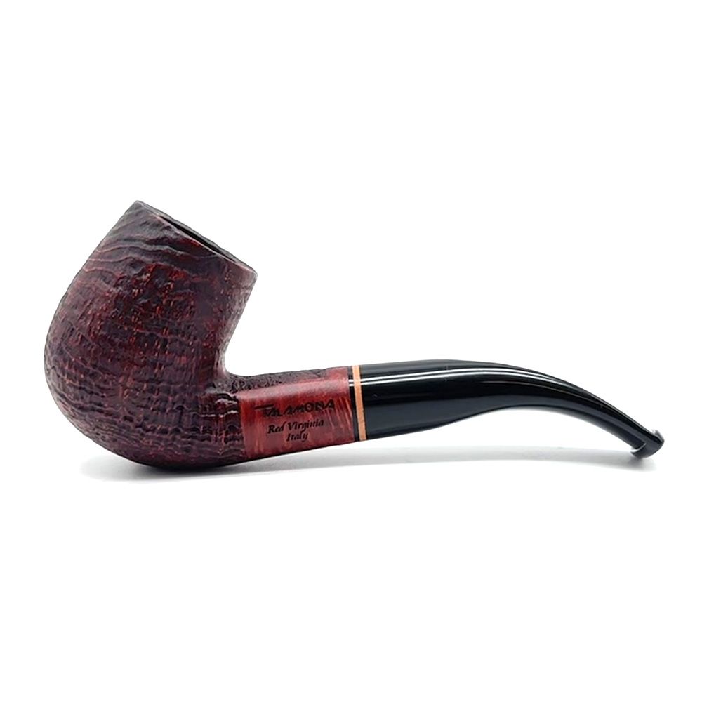 Pipa Talamona Red Virginia Bent Billiard