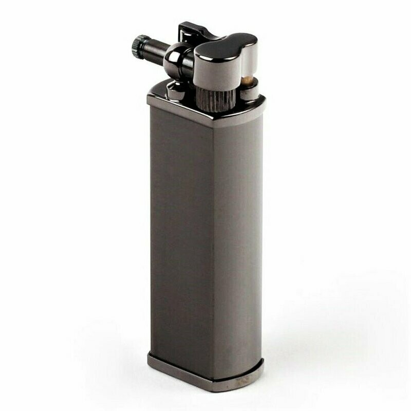 Accendino pipa Bolbo Savinelli gunmetal