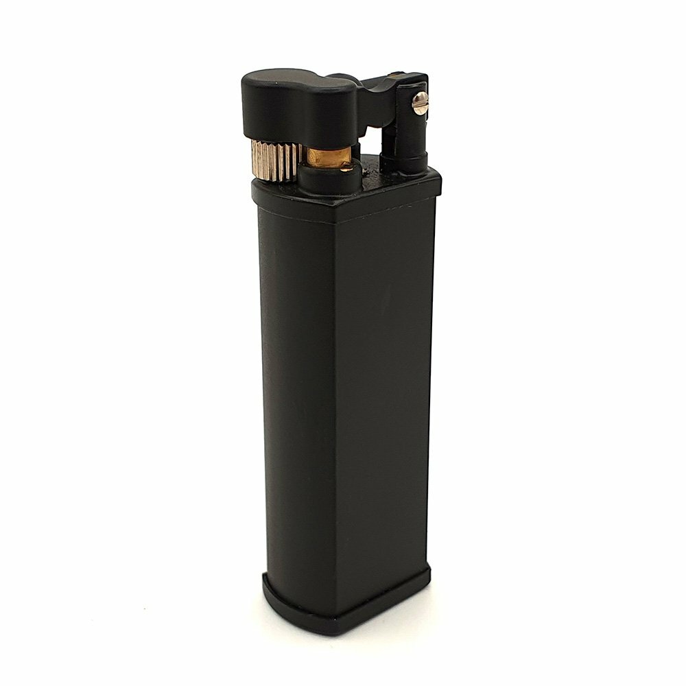 Accendino pipa Bolbo Savinelli nero matt