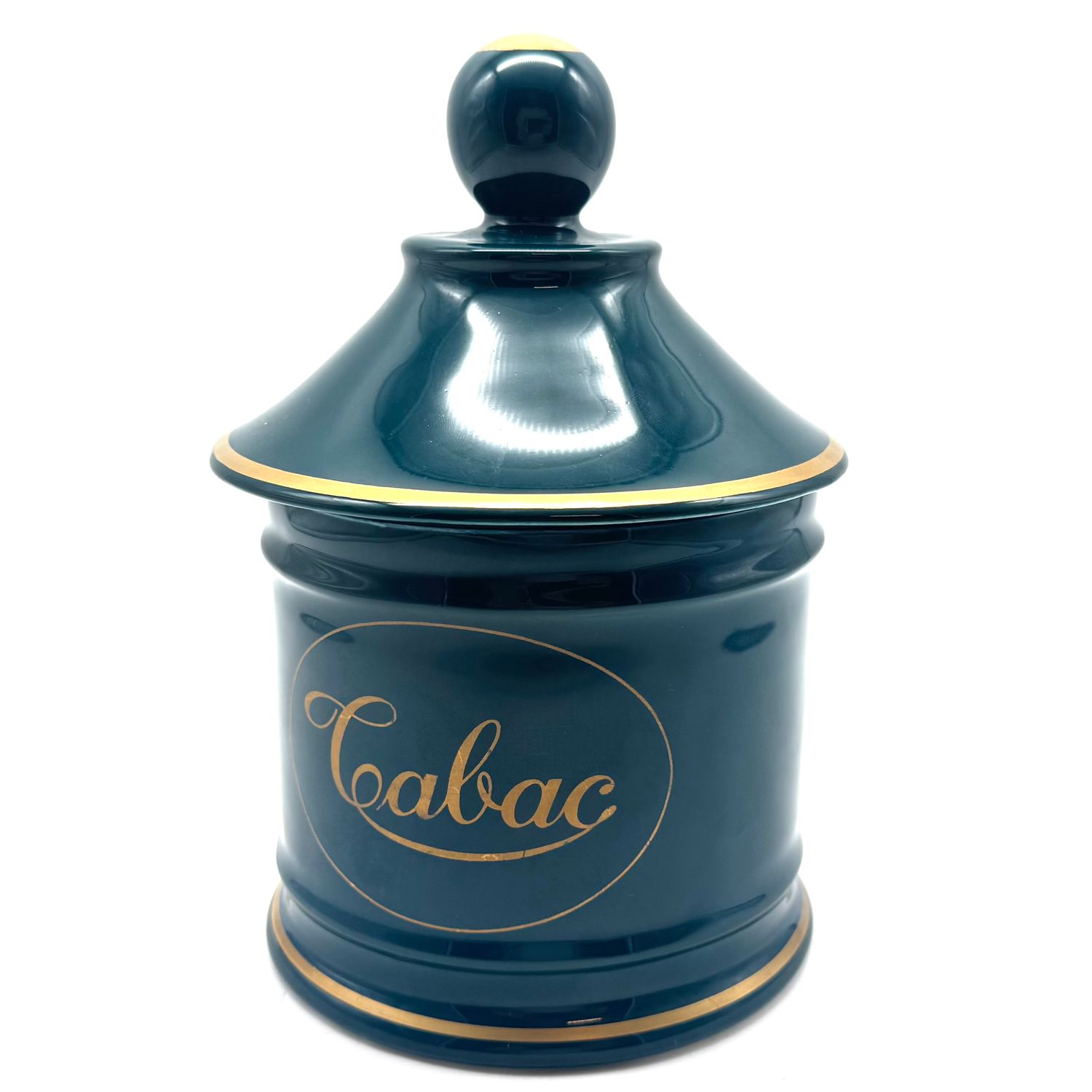 Vaso portatabacco PORCELAINES AVIGNON Vaso portatabacco PORCELAINES AVIGNON