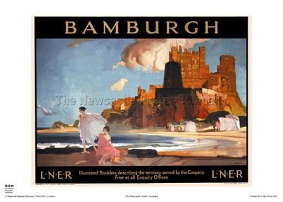 Bamburgh Castle ( Russell Flint )