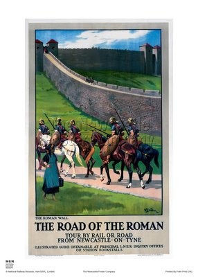 Hadrian's Wall - the Road of the Romans - Northumberland