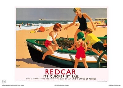 Redcar ( Children and the Boat )