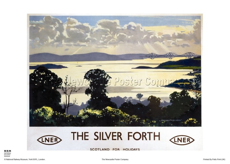 Edinburgh Scotland - Silver Forth
