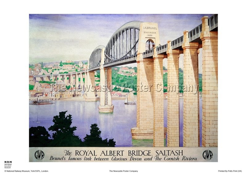 Devon - Cornwall -Saltash Bridge