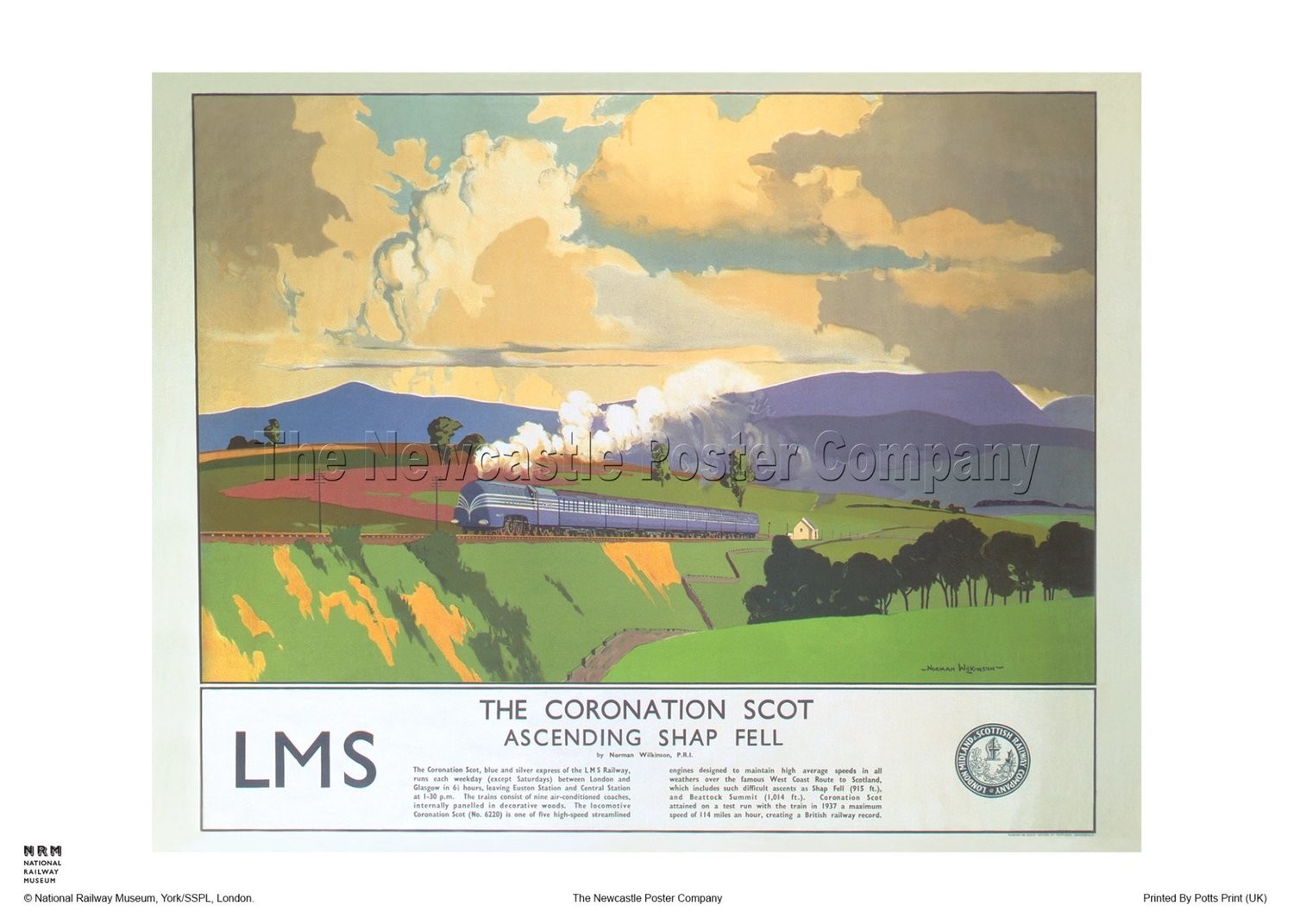 Coronation ascending Shap Fell in Cumbria
