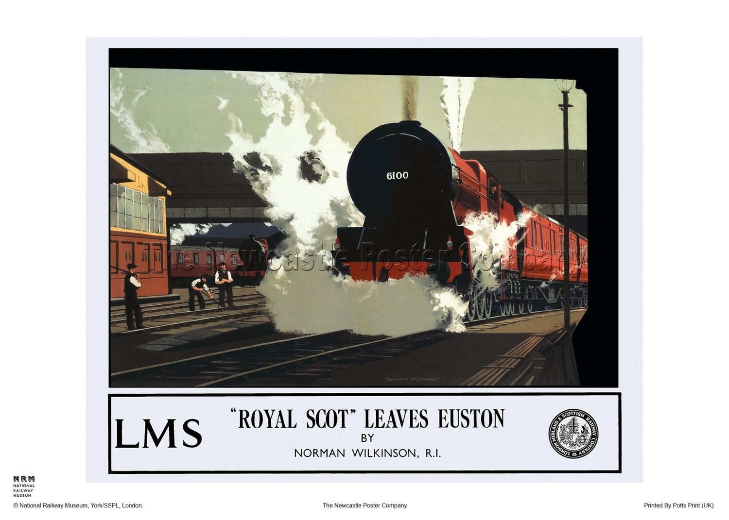 London -Royal Scot leaves Euston