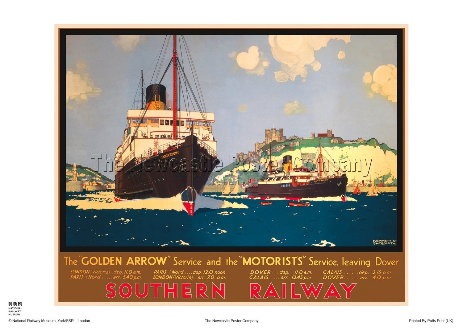 Dover - the Golden Arrow