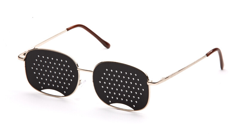 Перфорационные очки-тренажеры unisex золото