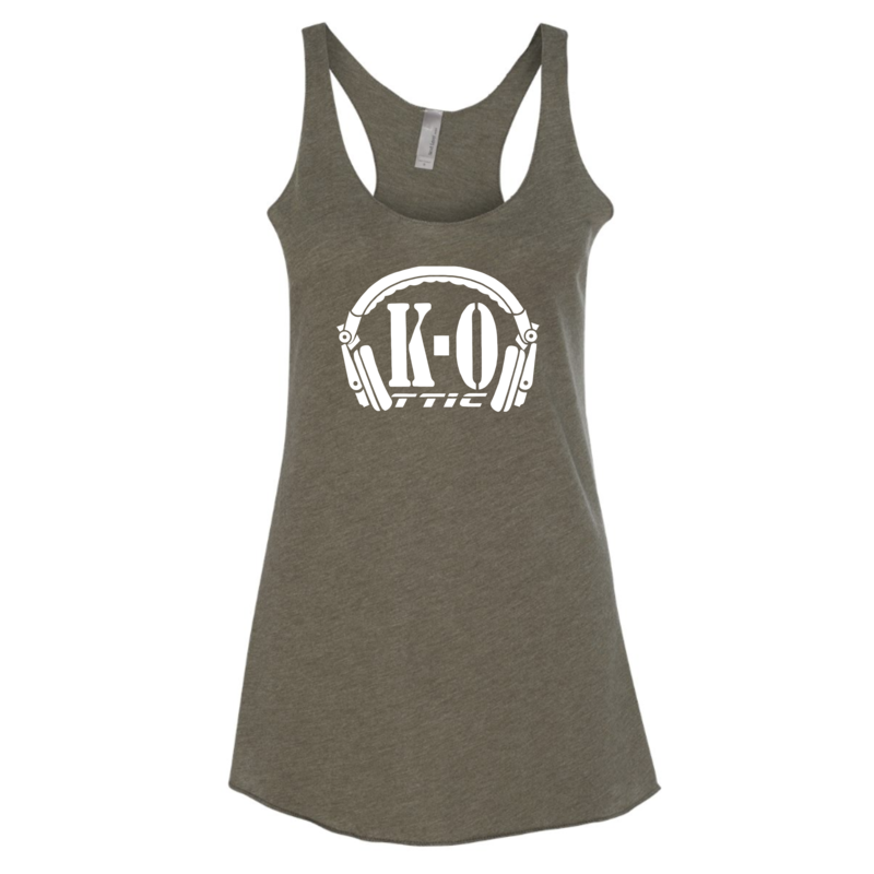 Women&#39;s Army Green Tank