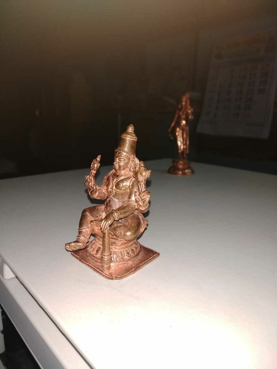 Vishvaksenar / Vishwaksena Copper Vigraham- விஷ்வக்சேனர் / சேனை முதல்வர் விக்ரஹம்
