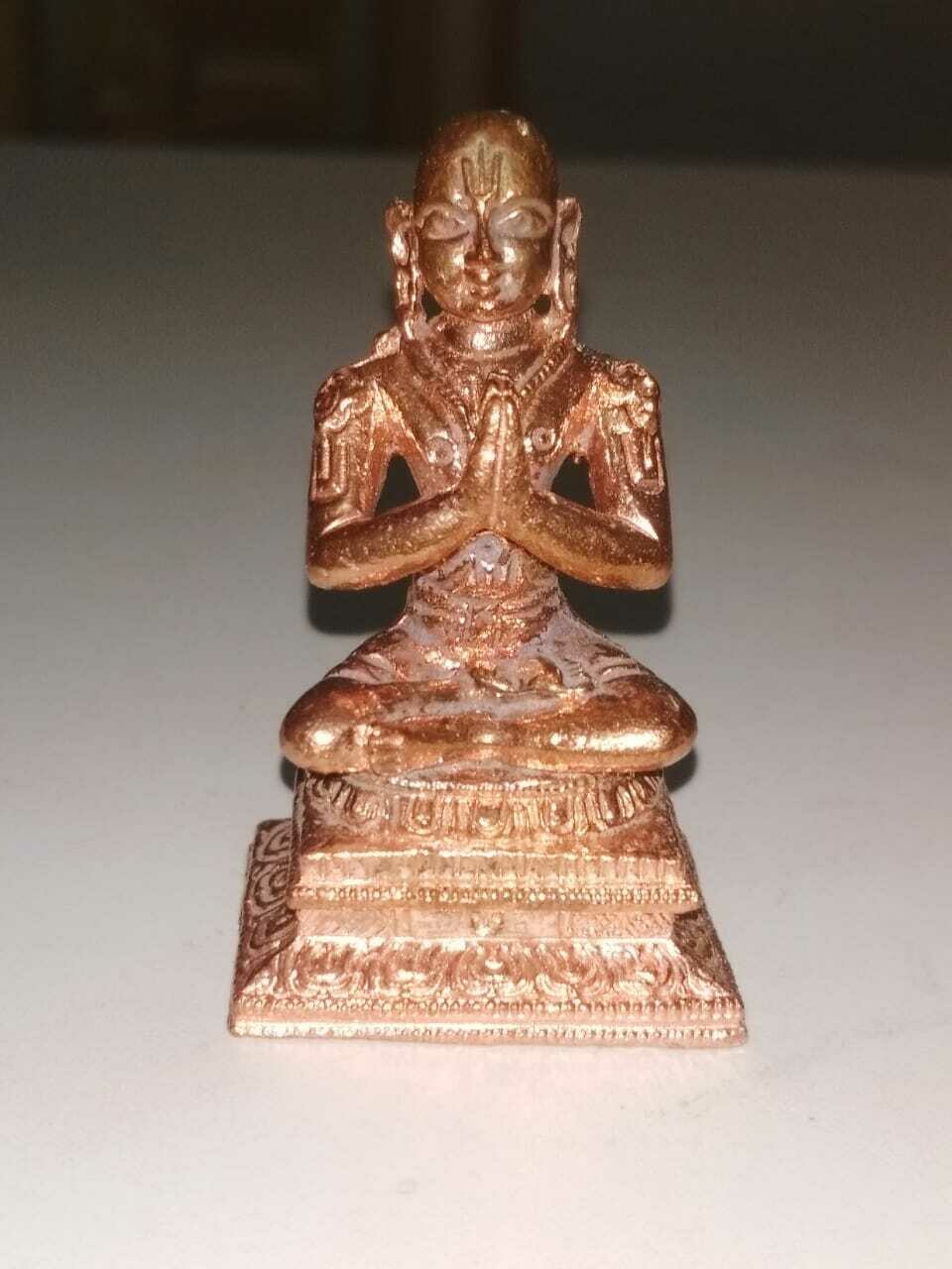 Sri Ramanujar Copper vigraham -  ஸ்ரீ ராமானுஜர் விக்ரஹம்