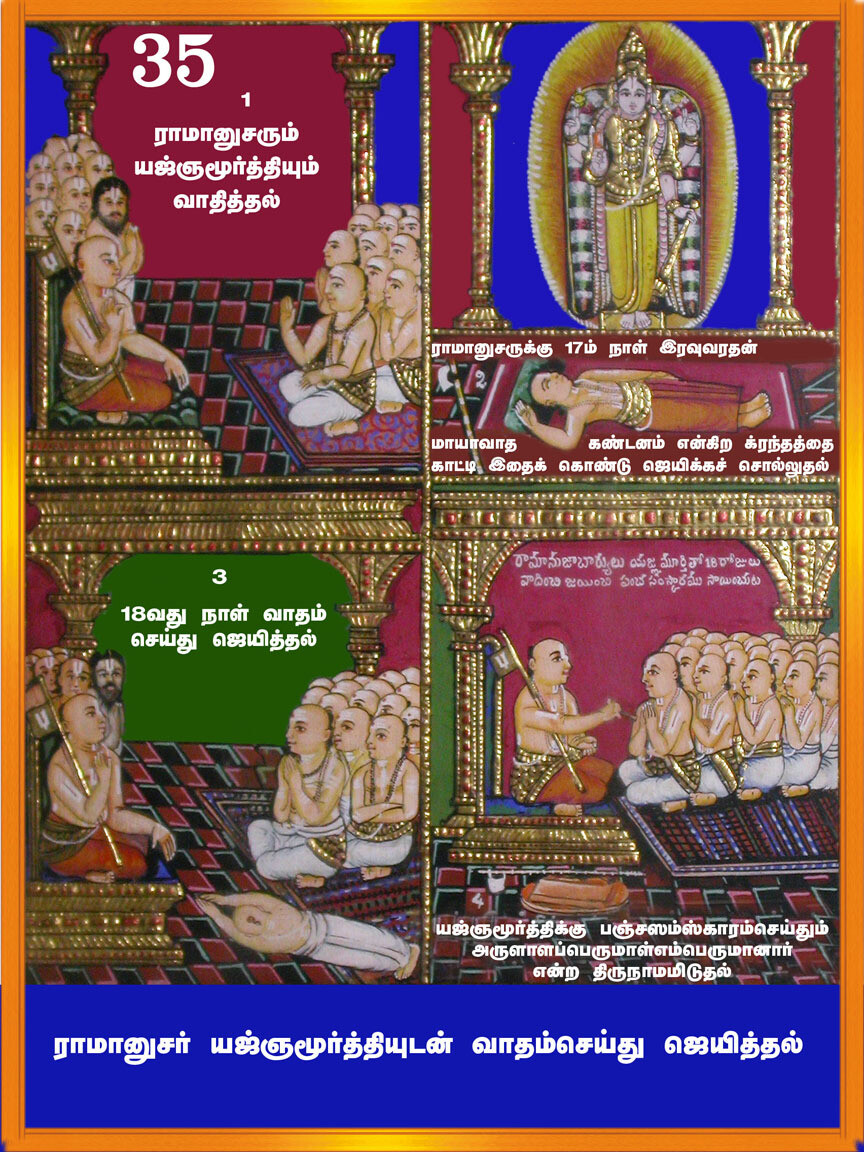 E-Book, Ramanusar 1000 Book I - Vazhvum Paniyum Table of Contents free sample ; ராமானுசர் 1000 - பாகம் 1 , வாழ்வும் பணியும் பொருளடக்கம், மின்னூல்