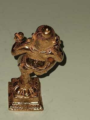 One legged standing Krishna