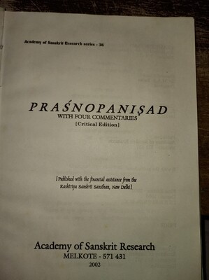 Prashnopanishath