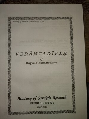 Vedanta Deepa