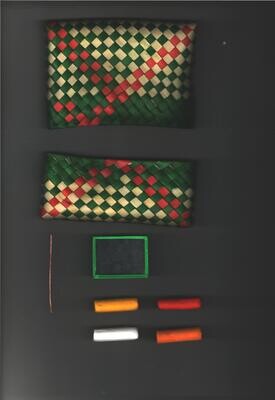 Traditional Olaippetti (Olai Petti) Thirumann Box -  ப்ராசீனமான ஓலை திருமண் பெட்டி