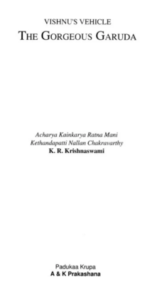 Printed Book Demy 1/8 size - Dashaavatharas( dasavathars) and Beyond ( 24 Avatharas) -KRK