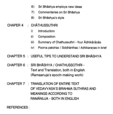 Printed Book Demy 1/8 size - Sri Bhaashya-KRK