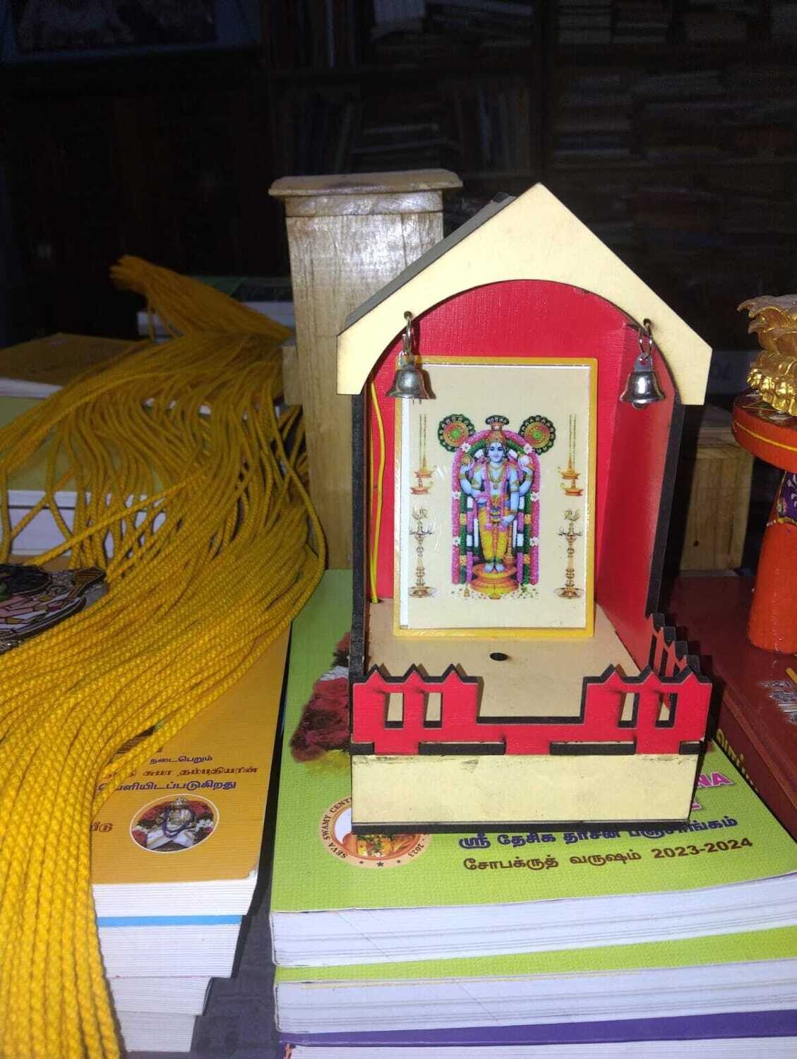 Home temple - Mini temple for home worship Mini Koil azhvar Koilazhvar