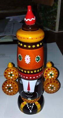Kondapalli Srinivasa Lord Balaji Doll Ht. 8 inches