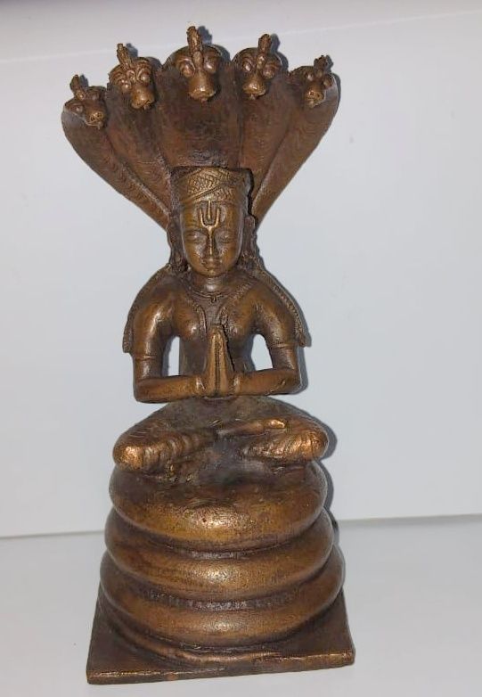 Mamunigal/ Manavala Mamunigal/Varavara muni copper vigraham for Home worship - மணவாள மாமுனிகள் செப்பு விக்ரஹம் க்ருஹ ஆராதனைக்கு உகந்தது