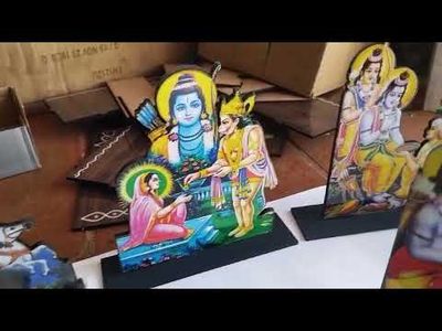 Sri Ramayana Photo Cut Standee - 16 pieces