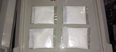 Thirumann powder,pack of 12;  திருமண் பவுடர் / தூள் in 12 plastic pouches not bottles