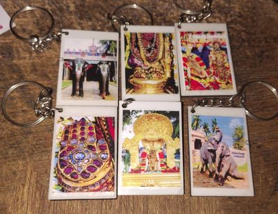 MDF Key Chains