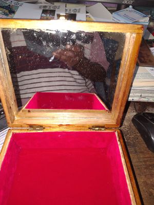 Multipurpose wooden box (Thirumann, Saligramam, Vigraham etc. keeping box)  with Lid.
