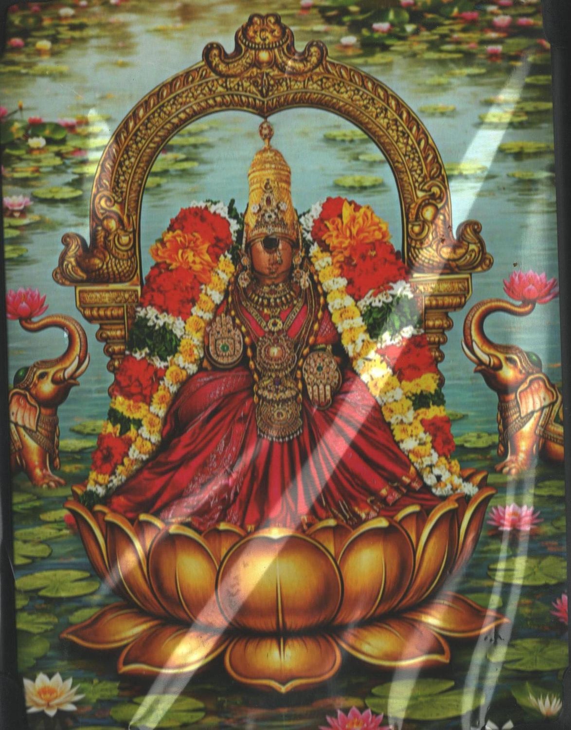 8x6 inches size MDF Lamination for Wall hanging Srirangam Sri Ranganayaki Thayar 8x6 inches size MDF Lamination for Wall hanging Srirangam Sri Ranganayaki Thayar