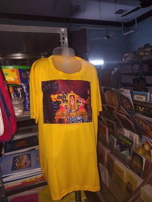 T shirt Large L size with Srirangam related image on the front side only