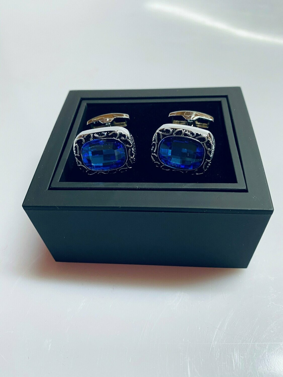 Silver plated cufflinks